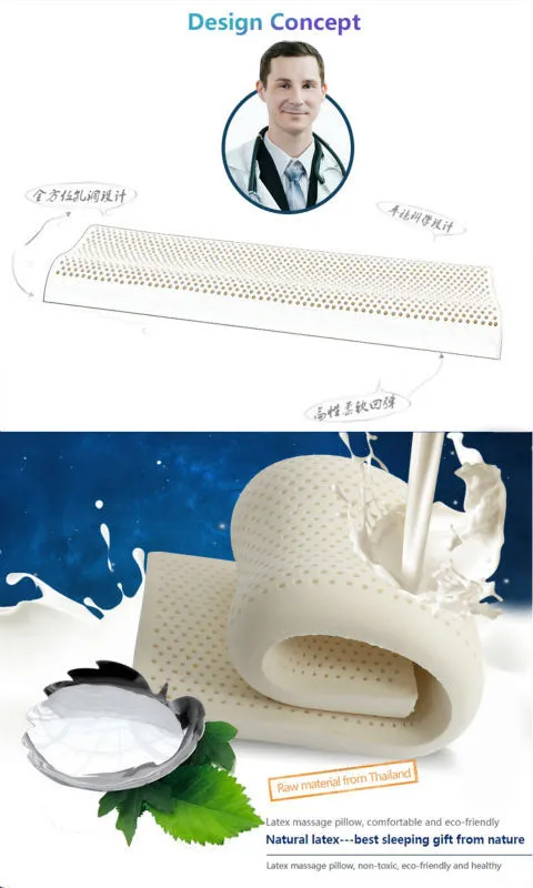 Couple Double latex Pillow